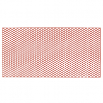 YETI WAX, GRID DIAGONAL, RED, 7.5 X 15CM