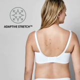 Keep Cool&trade; Breathable Maternity and Nursing Bra White
