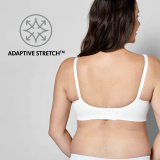 Keep Cool&trade; Ultra Breathable Maternity and Nursing Bra - White