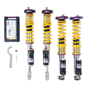 KW Coilover Kit V4 for Ford Mustang Coupe w/ Deactivation For Electronic Dampers