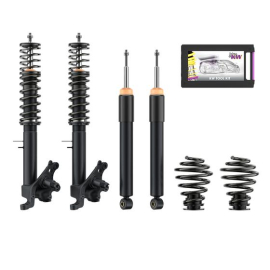 KW Coilover suspension V1 classic line (FA struts with KW spindles) for BMW Series 3 E30 Convertible / Touring