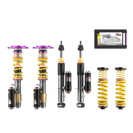 KW Coilover Kit V4 Clubsport for Porsche Cayman GT4 RS (982) w/ Deactivation For Electronic Dampers