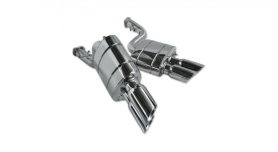Ferrari 599 SA Aperta/GTB/GTO | Power Optimised Exhaust System with Black Tailpipes