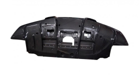 Ferrari F8 Tributo/Spider | Diffusor (for Cars with Rearview Camera) - Visible Carbon