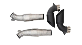 Ferrari 812 Competizione Power Optimised Exhaust System without Flap-Regulation - Inconel