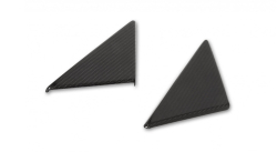 Ferrari 488 Spider/GTB | Triangle Cover For Side Window - Visible Ferrari Carbon