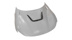 Ferrari Purosangue | Novitec ESTESO Engine Bonnet Primed For Painting / Partial Visible Carbon / Bonnet Insert
