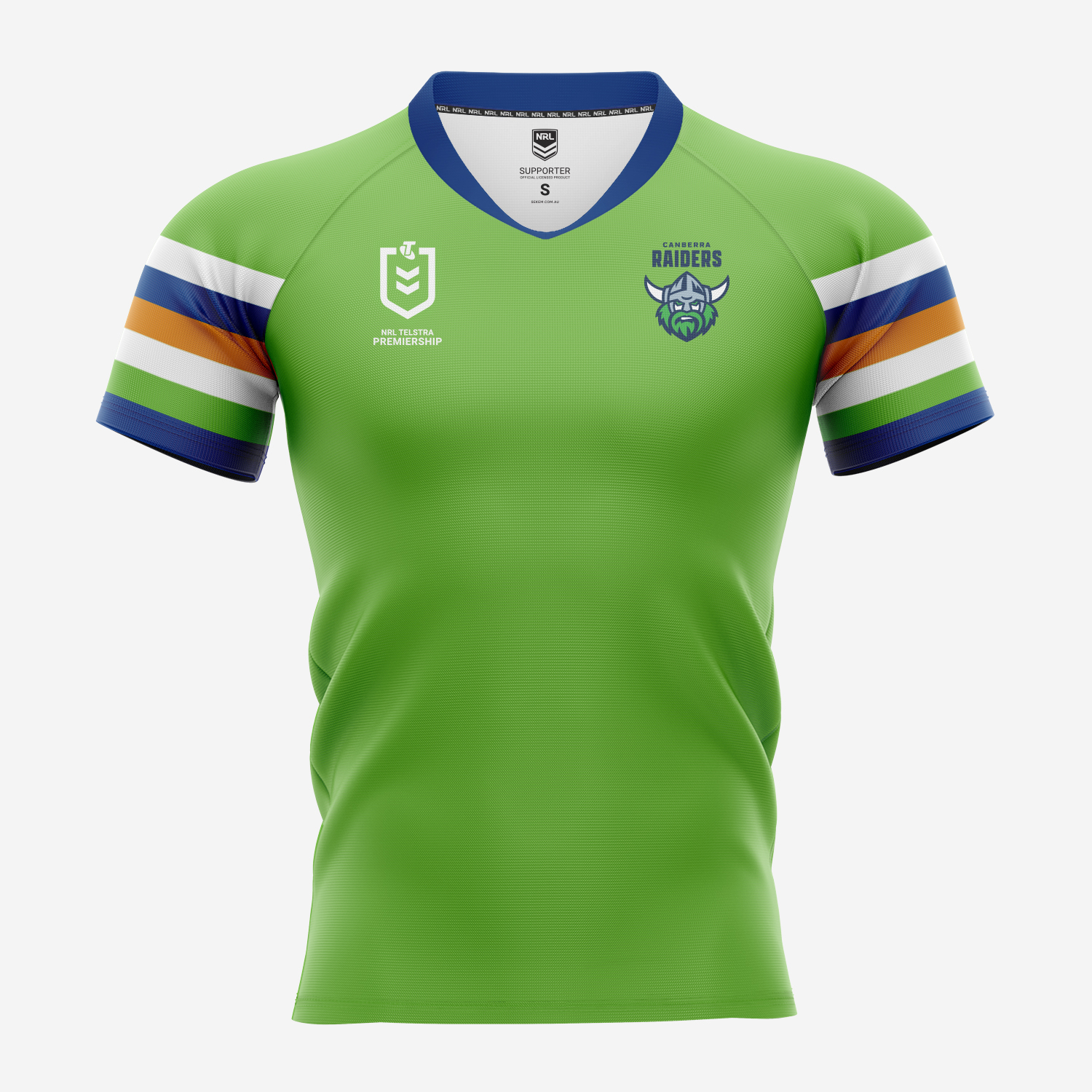 Canberra Raiders NRL Replica Jersey - Front View