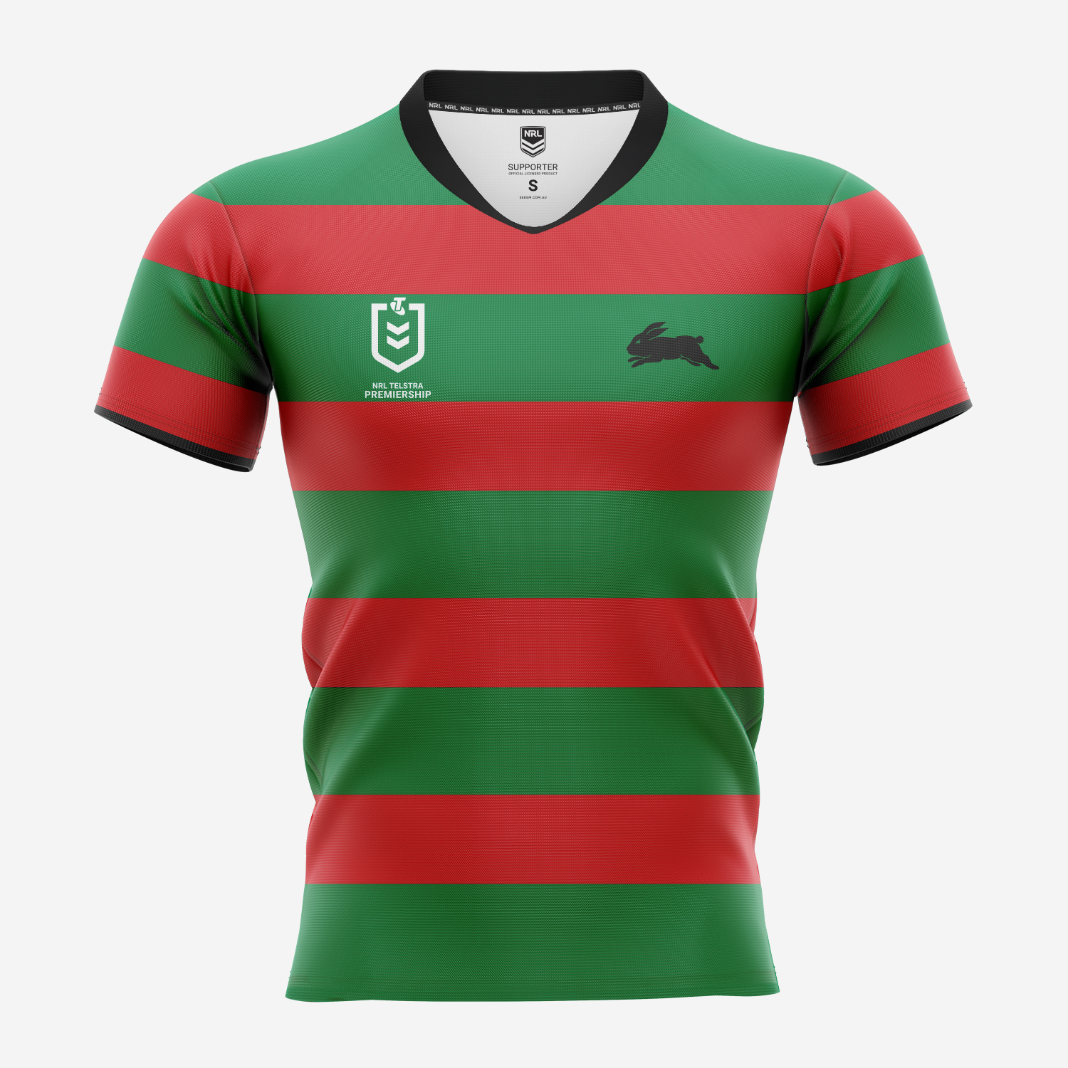  South Sydney Rabbitohs NRL Replica Jersey - Front View