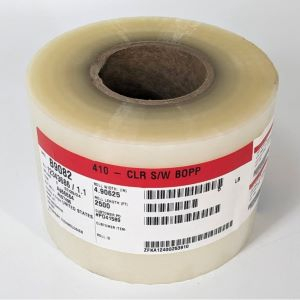 1.05 Mil 4.9" x 2500" Clear BOPP Laminate