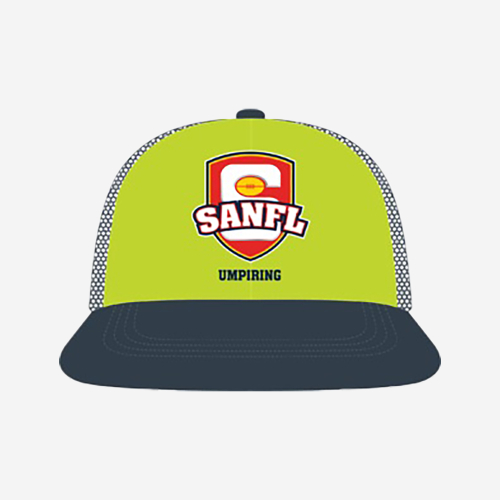 SANFL Umpiring Running Cap front view