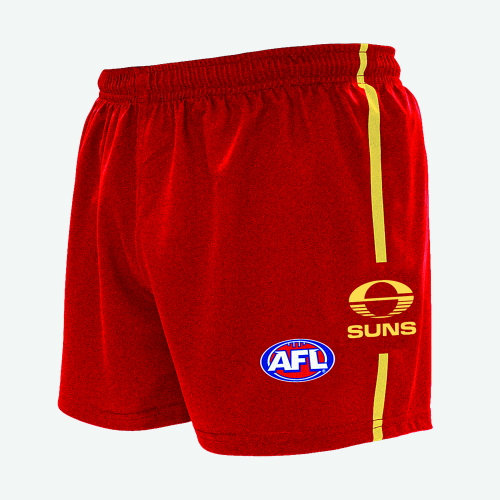 GOLD COAST SUNS AFL REPLICA SHORTS