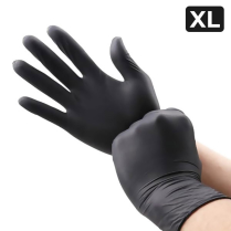 Touch Flex Black Nitrile Glove (XL) 100/box (10box/cs)