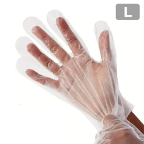 Poly Deli Disposable HDPE Glove (L) 500/box (20box/cs)