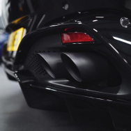 VelocityAP Sport Exhaust Tips/Tail Trim Set for 2018-on Aston Martin V8 Vantage