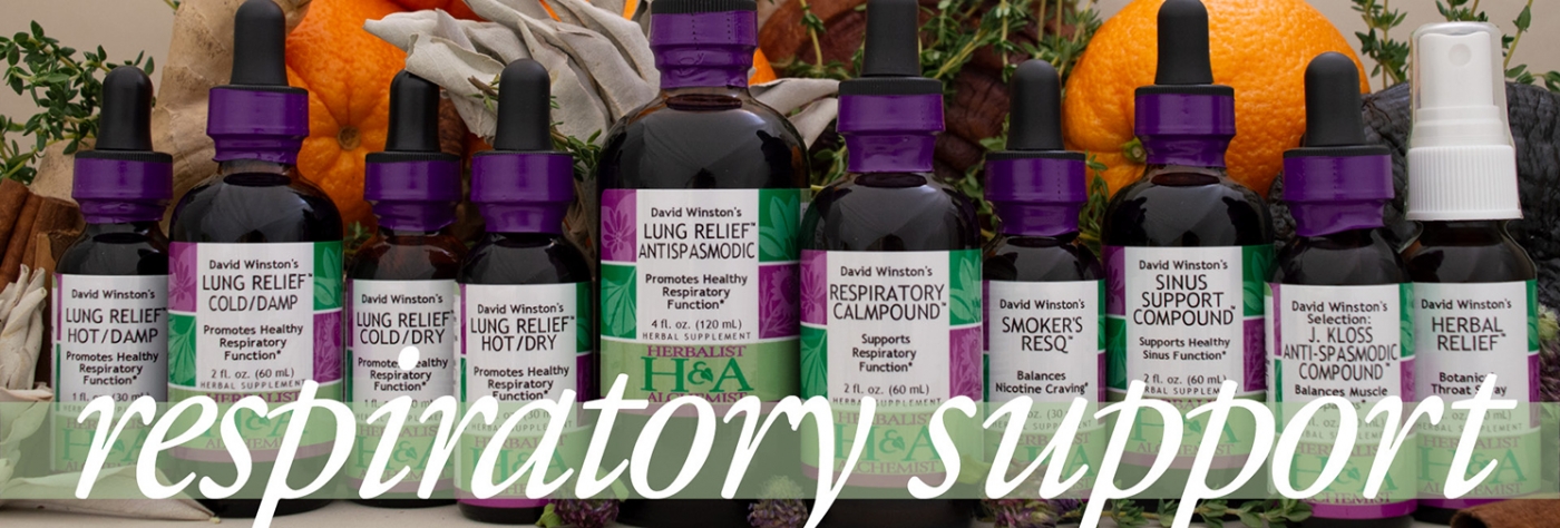 herbalist and alchemist respiratory support herbal products with botanicals infused