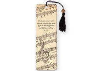 TASSLED BOOKMARK Plato on Music