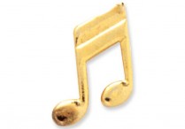 SIXTEENTH NOTE LAPEL PIN
