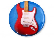 INSTRUMENT BUTTONS Electric Guitar Pkg of 6