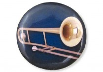 INSTRUMENT BUTTONS Trombone Pkg of 6