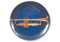 INSTRUMENT BUTTONS Trumpet Pkg of 6