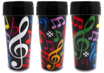 TRAVEL TUMBLER Music Notes