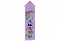 MUSIC AWARD RIBBON Pkg/12