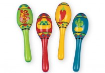 FIESTA MINI MARACAS SET OF 12