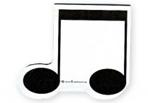 POST-IT PAD Eighth Note