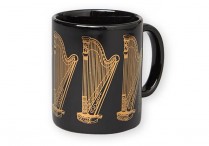 IRONSTONE MUG Harp