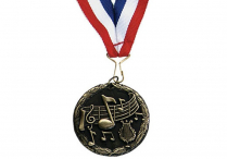 CLEF/STAFF MEDALLION