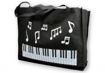 JUMBO GROCERY TOTE Keyboard & Notes
