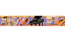 MUSICAL INSTRUMENTS ALL AROUND THE BOARD TRIMMER