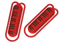 GIANT CLIPS Keyboard Pkg/5