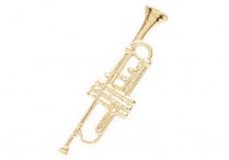 ENAMEL PIN Trumpet