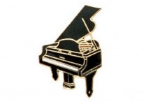 ENAMEL PIN Grand Piano