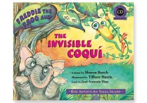 FREDDIE THE FROG AND THE INVISIBLE COQUI Hardback & CD