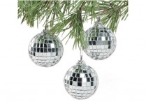 DISCO MIRROR BALL ORNAMENTS