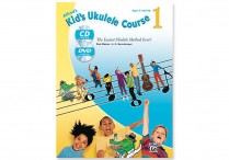 Alfred's KID'S UKULELE COURSE 1 Paperback, CD & DVD