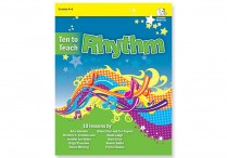 TEN TO TEACH RHYTHM Book & Audio/Data CD