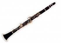 DIE CUT MAGNET Clarinet