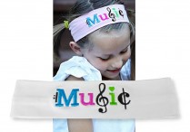 MUSIC HEADBAND White