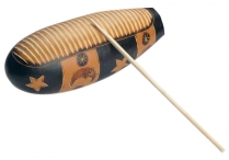 HAND-ETCHED GOURD GUIRO