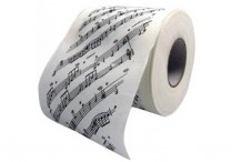 MUSIC TOILET PAPER