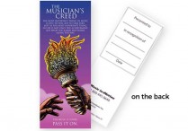 MUSICIAN'S CREED Bookmark Pkg/12