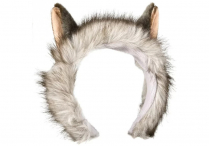 ZOO ANIMAL HEADBAND Wolf