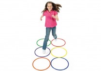 RAINBOW HOOPS 20" Set of 6 colors
