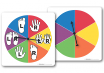 Music Spinner HANDS & FEET/COLORS