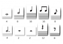 Music-Go-Rounds MINI RHYTHMS - SIMPLE TIME