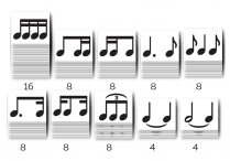 Music-Go-Rounds MINI RHYTHMS - SIMPLE TIME ADD-ONS